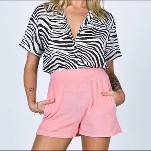 princess polly morgan shorts NWOT